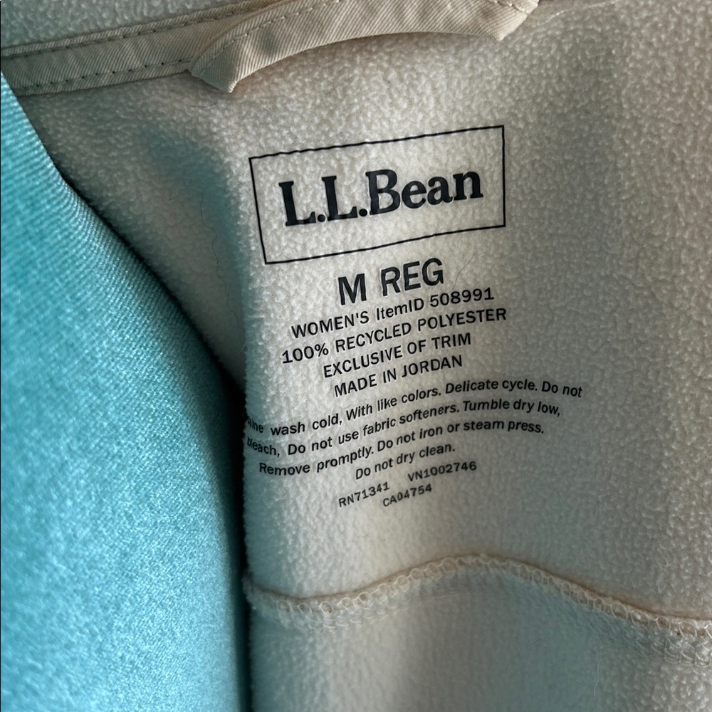 L.L. Bean Full-Zip Windproof Fleece Jacket - Picture 7 of 8
